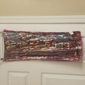 💚Laura Geraldi metallic scarf ⚜